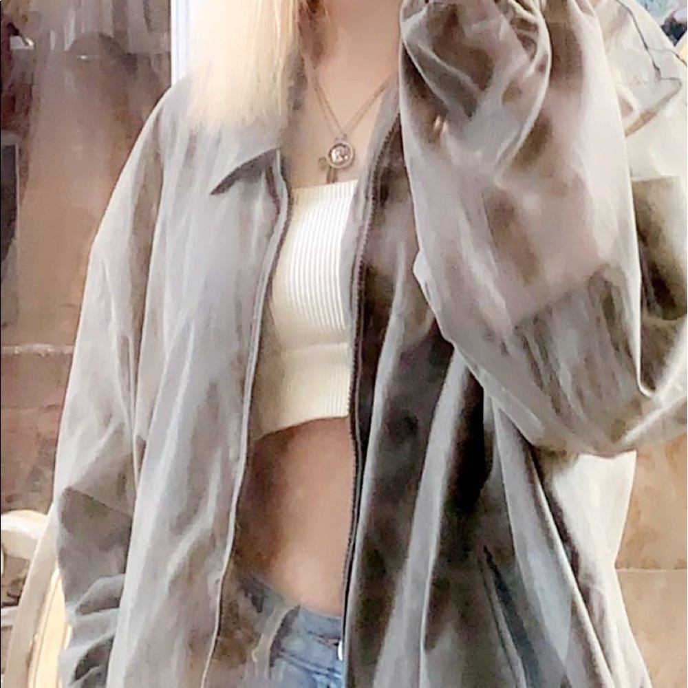 Olive green jacket